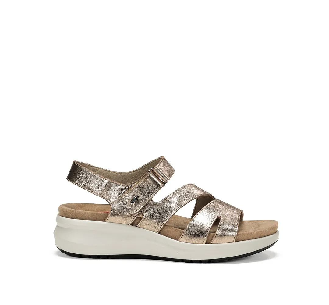 YAGON F1478 Sandalia Dorada