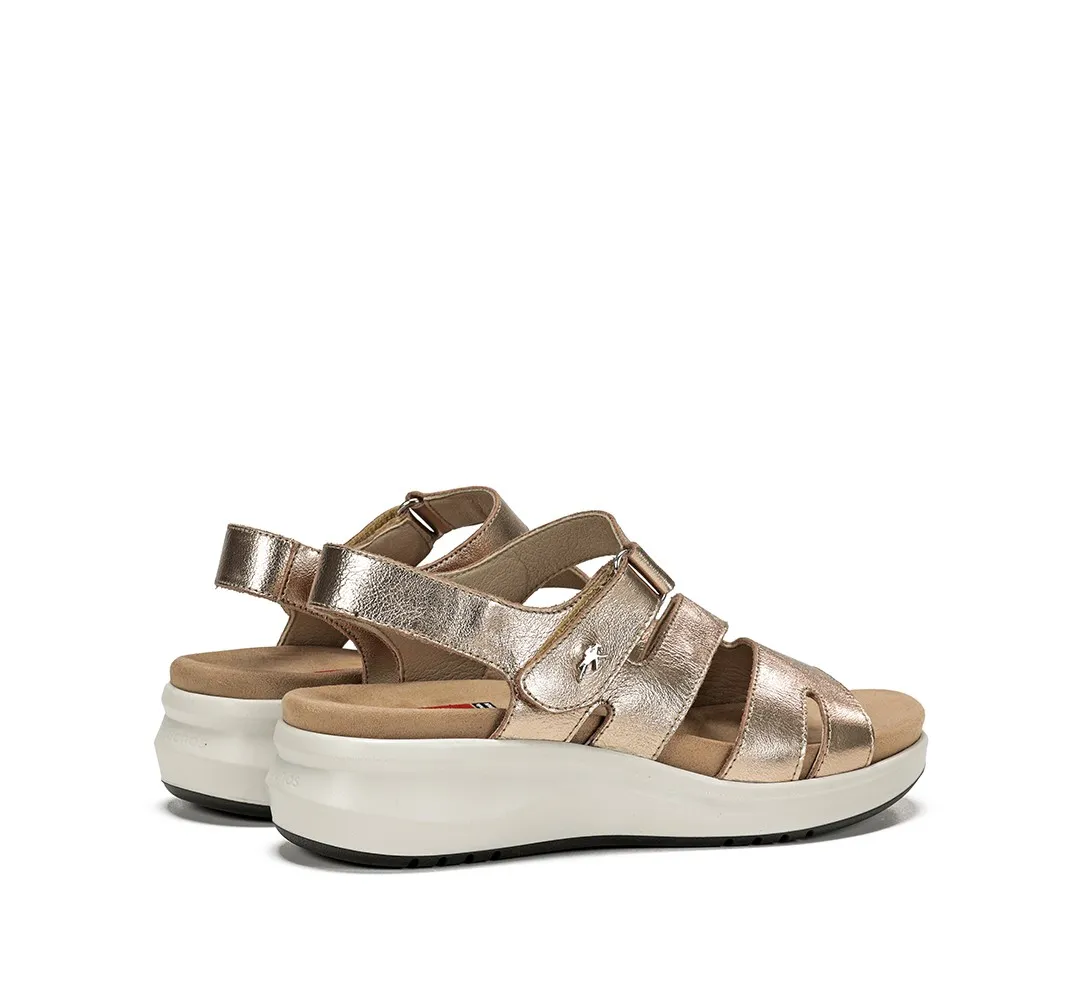 YAGON F1478 Sandalia Dorada