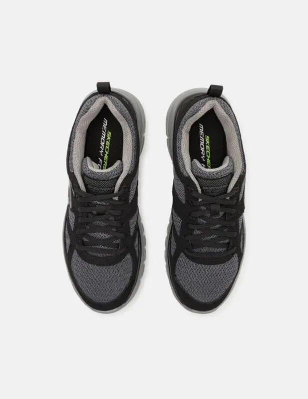 ZAPATILLA SKECHERS BURNSAGOURA EN NEGRO PARA HOMBRE