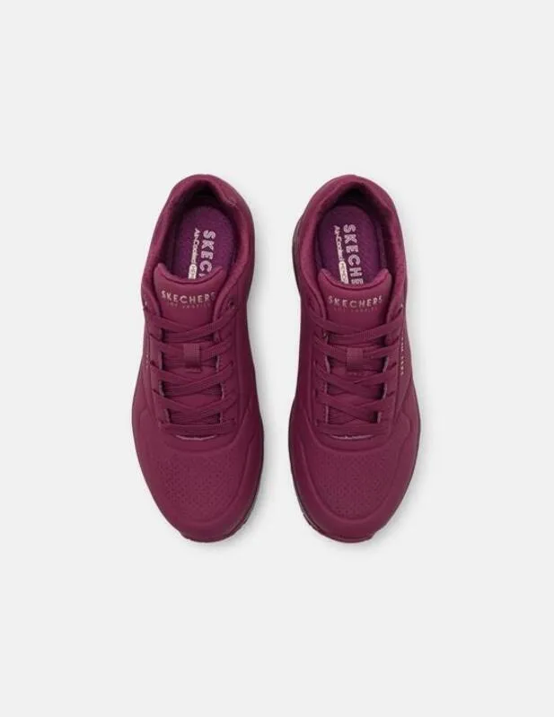 ZAPATILLA SKECHERS UNOSTAND ON AIR EN GRANATE PARA MUJER