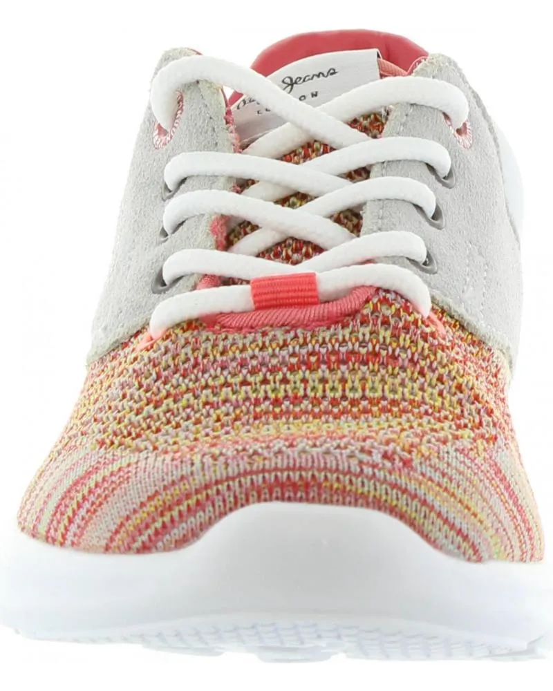Zapatillas deporte de Mujer y Niña PEPE JEANS PGS30291 AMANDA 169 LIGHT CORAL