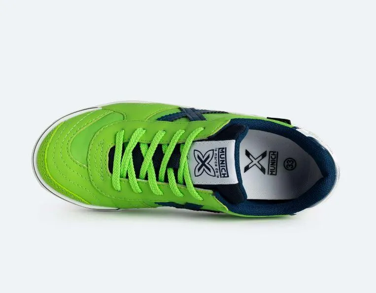 Zapatillas Fútbol Sala Munich Gresca 310 Jr Verde