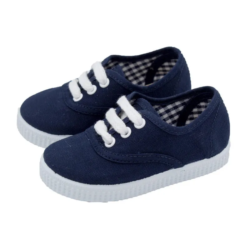 Zapatillas lona blanditas Bambas Cordones