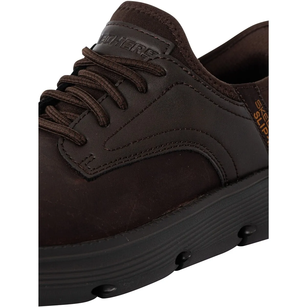 Zapatillas Sin Cordones Garza De Cuero