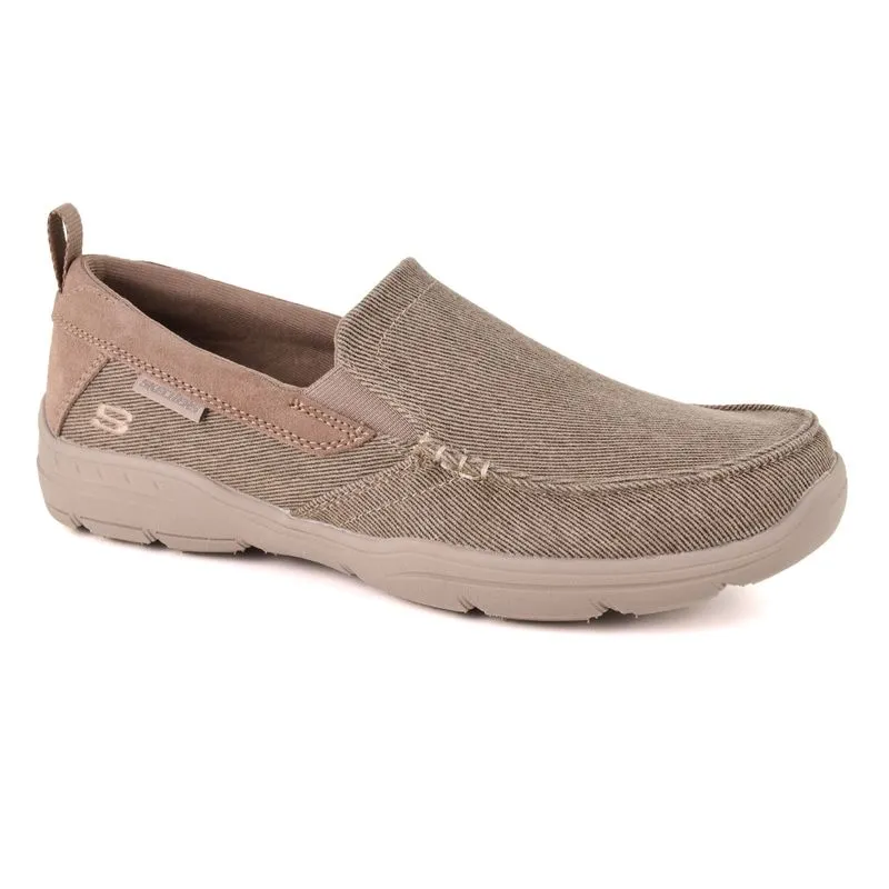 Zapato Casual Skechers Relaxed Fit Harper Rantigo Camel