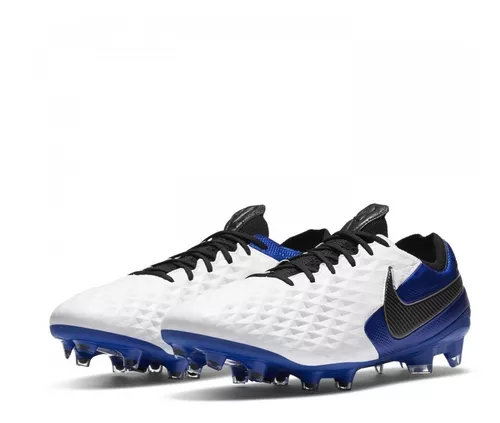 Zapato Fútbol Legend 8 Elite Fg White/blue Originales