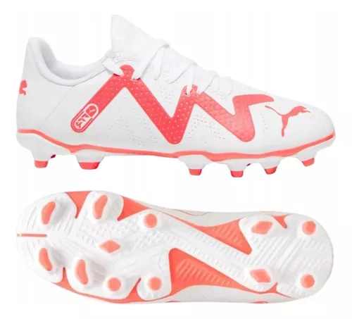 Zapato Fútbol Niño Puma Future Play Fg/ag White Originales