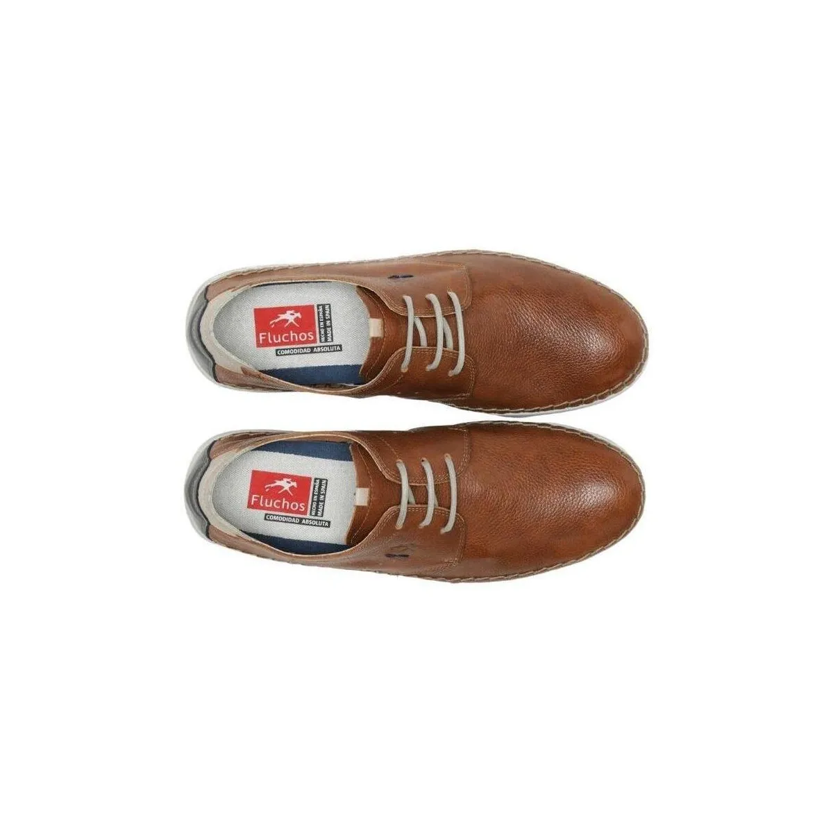ZAPATO HOMBRE CORDONES MARRÓN  F1715