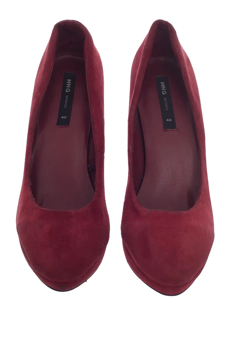 ZAPATOS COLOR ROJO  MNG