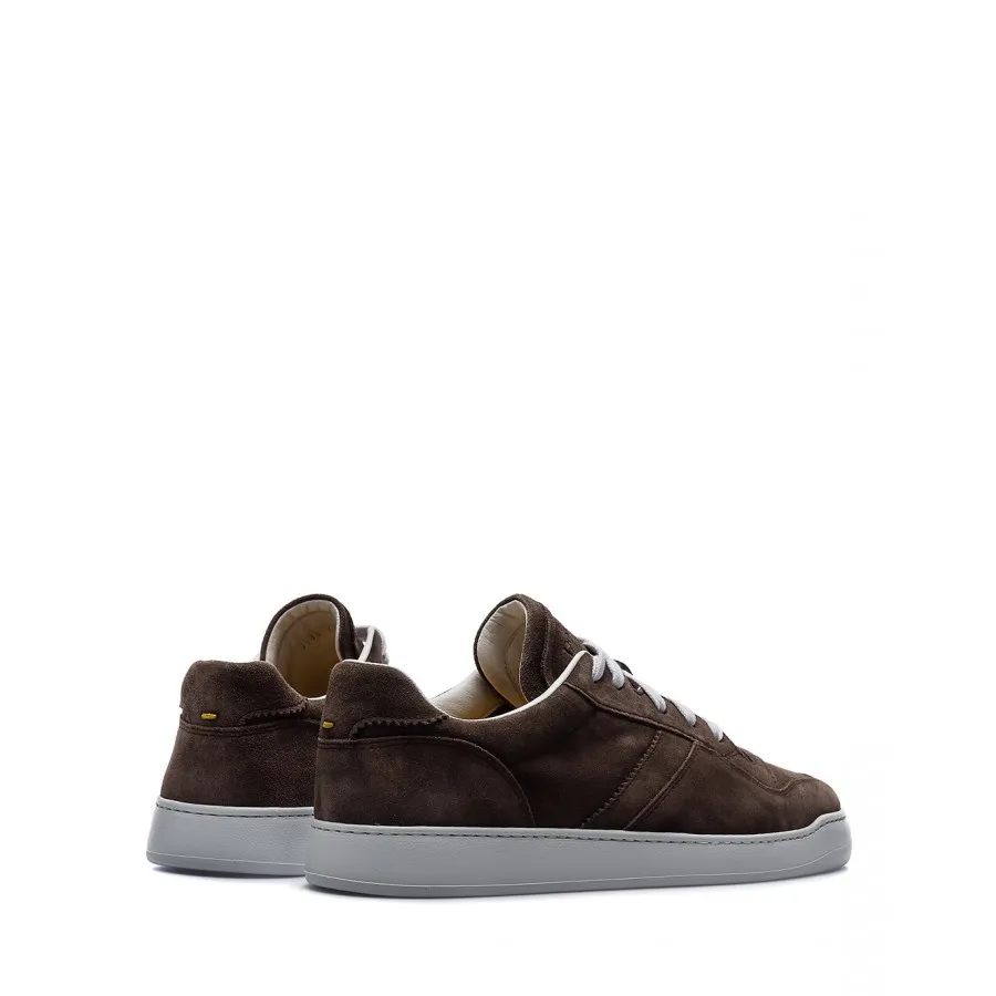 Zapatos Hombres Sneakers DOUCAL'S IM06 Wash Caffe Marron
