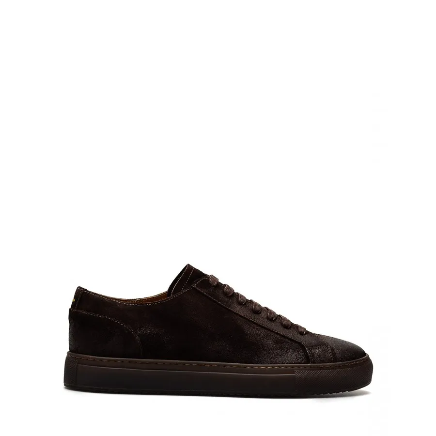 Zapatos Hombres Sneakers DOUCAL'S RM00 Oil TMoro Marron