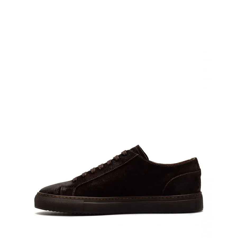 Zapatos Hombres Sneakers DOUCAL'S RM00 Oil TMoro Marron