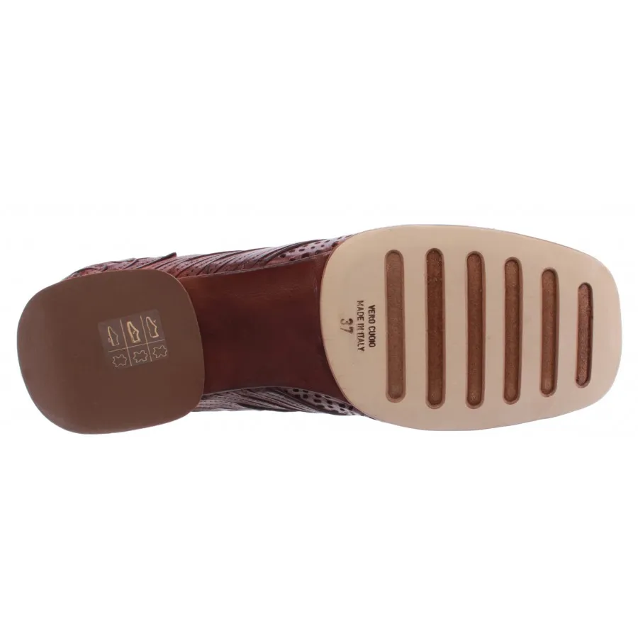 Zapatos Mujeres iXOS Pasolini Cuero Real Marron Made In Italy
