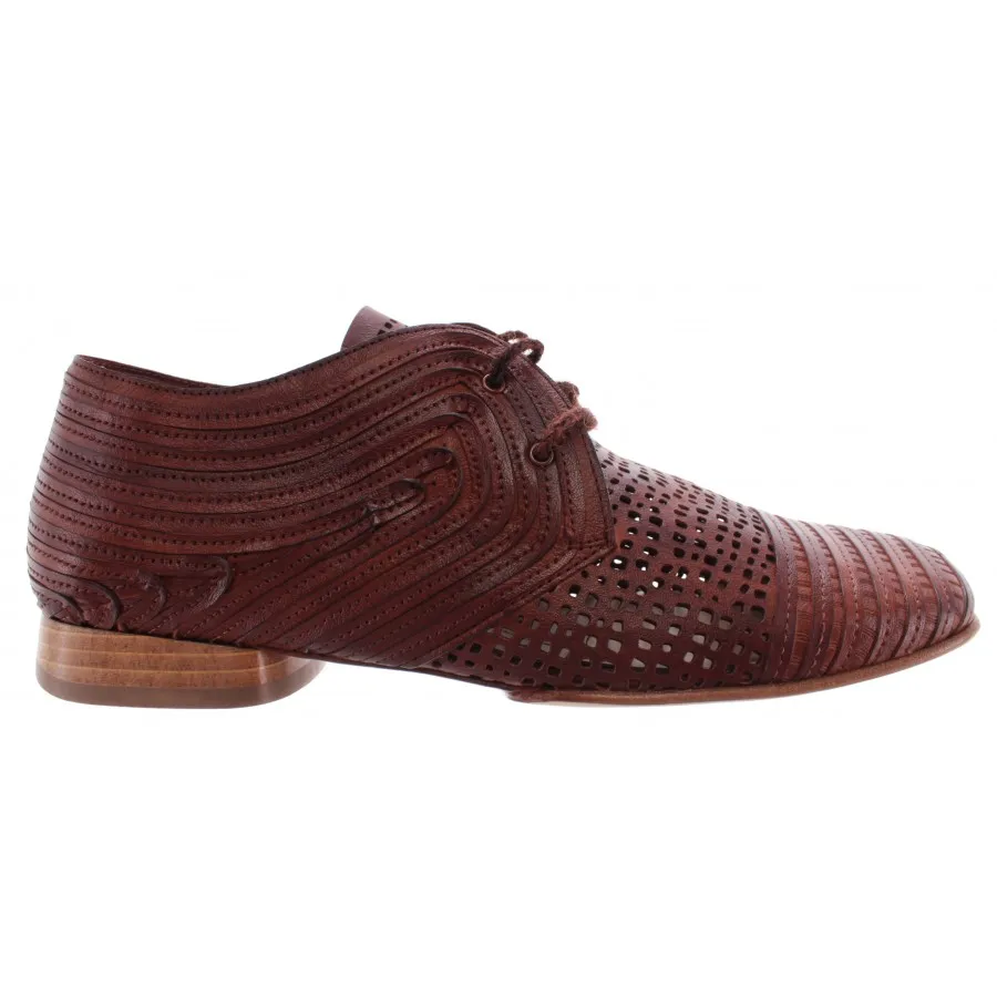 Zapatos Mujeres iXOS Pasolini Cuero Real Marron Made In Italy