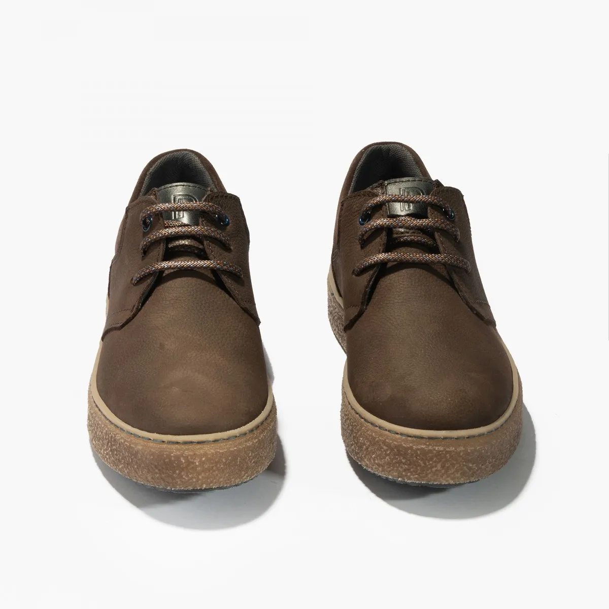 Zapatos Pitillos Blucher de Hombre Nobuk marrón 4910