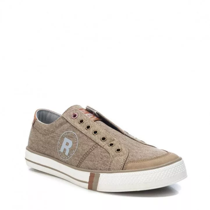 Zapatos sport Refresh sin cordones beige