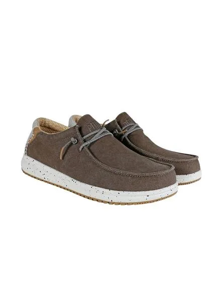 Zapatos Walkin Pitas Wallabi Nias marrón para hombre